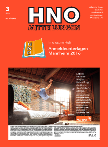 HNO Mitteilungen